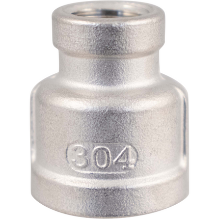 Stainless - 1/2 in. x 1/4 in. BSPP Coupler