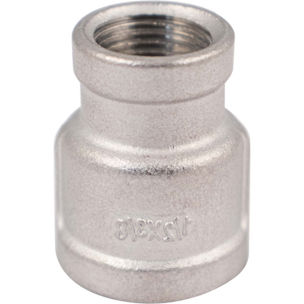 Stainless - 1/2 in. x 3/8 in. BSPP Coupler