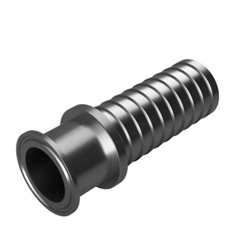 ForgeFit - 1.5 in. T.C. x 1.5 in. Long Barb Hose End - GEN 2