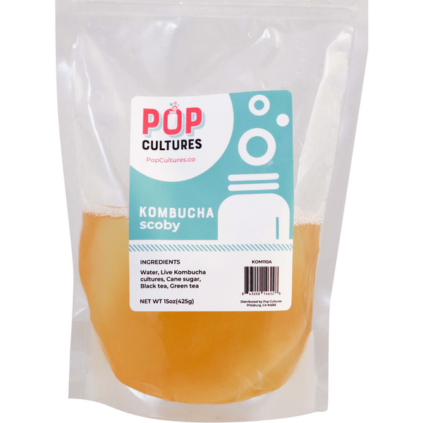 Pop Cultures | Kombucha SCOBY Starter Culture