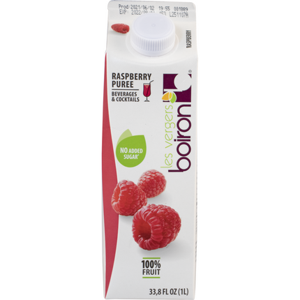 Boiron Fruit Puree - Raspberry - 1 L (33.8 oz)