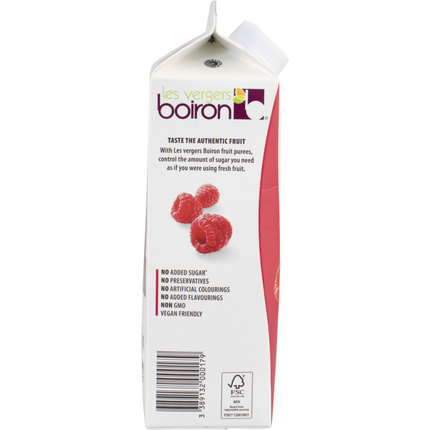 Boiron Fruit Puree - Raspberry - 1 L (33.8 oz)