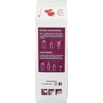 Boiron Fruit Puree - Raspberry - 1 L (33.8 oz)