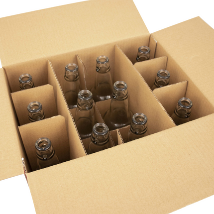 PopTops Bottles - 16 oz Clear Swing Top Case of 12 x 2 (Qty 24)