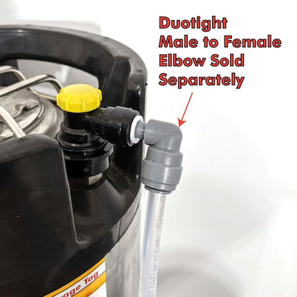 Duotight Ball Lock Bev Out (Black) - PLACEHOLDER