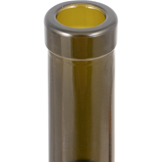 Farro Glass | Premium Wine Bottles | Bordeaux | Antique Green | 200mL | Case of 24 - Open/Damaged Box