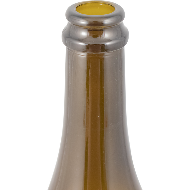 750mL Antique Green Farro Glass Champagne Bottles, Punted - Case of 12 - PLACEHOLDER