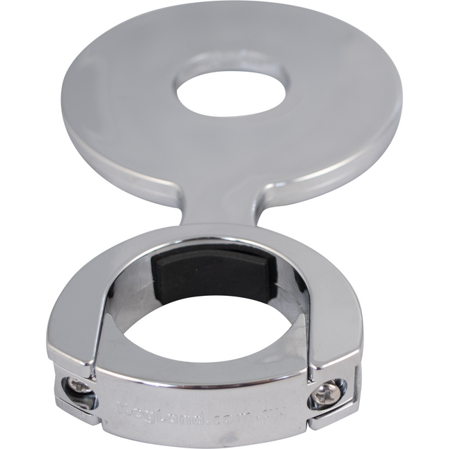 KegLand - Plastic Chrome Decal Holder - 82 mm (3.2 in.)