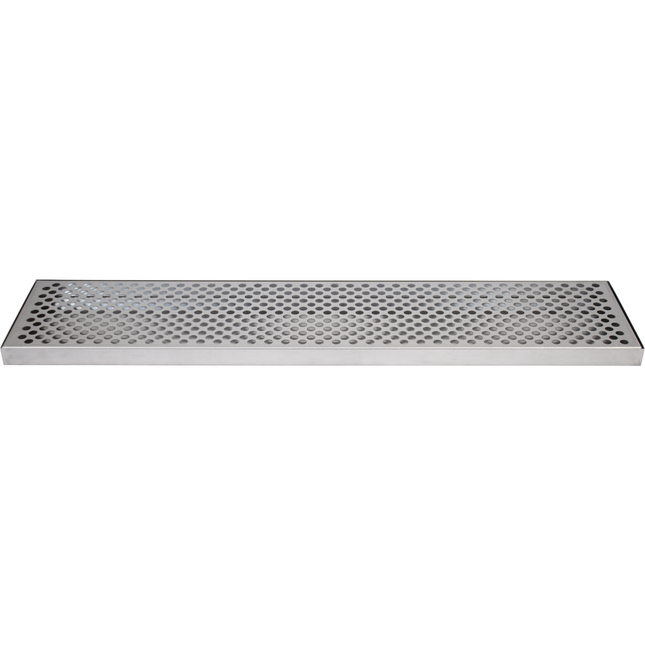 Komos Double-Wide Drip Tray - Countertop Stainless Steel - 29.5 in. x 6.7 in.