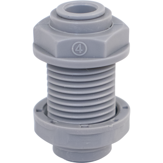 Duotight - 8mm (5/16) Female Bulkhead w/ Lock Nut