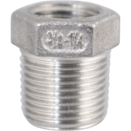 Stainless - 3/8 in. x 1/4 in. BSPT Reducing Bush