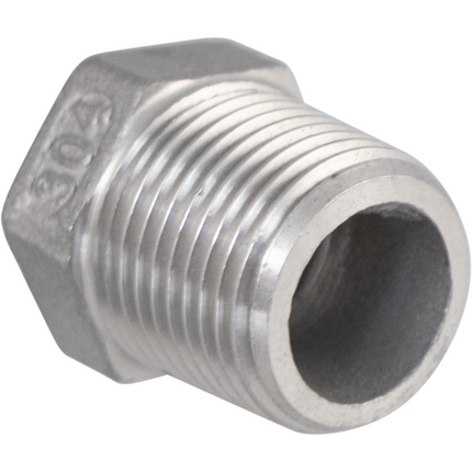 Stainless - 3/8 in. x 1/4 in. BSPT Reducing Bush