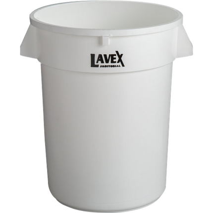 Wine Fermenter - 32 Gallon - FDA Plastic White