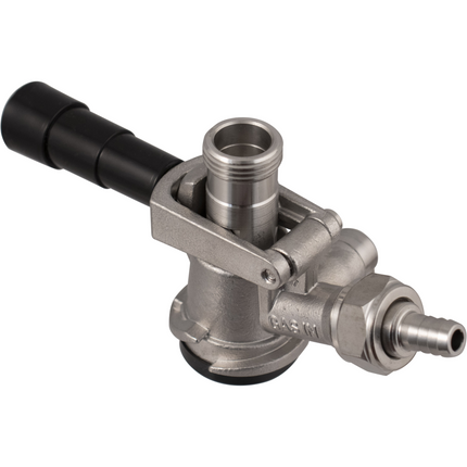 Tap - Stainless Steel Domestic D-Style Sanke Coupler With PRV - Keg Coupler