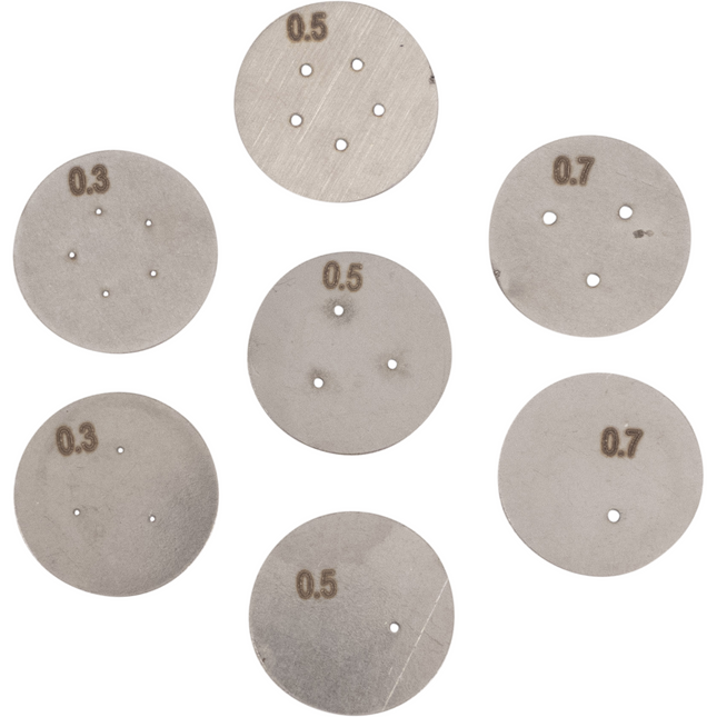 Creamer Aerator Perforated Discs - 7 Discs - Nukatap/Intertap Stout Spout Compatible