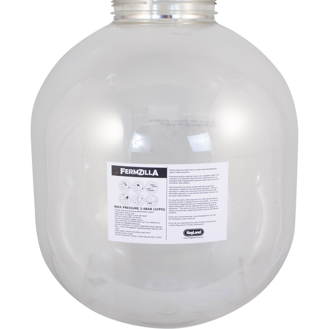 FermZilla - 30L PET All Rounder Replacement Tank