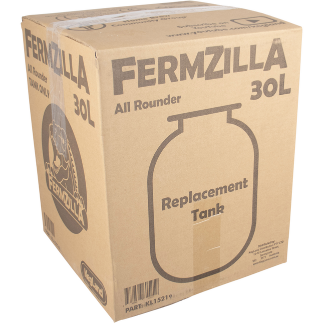 Replacement PET Tank for 30L All Rounder FermZilla - Scratch & Dent
