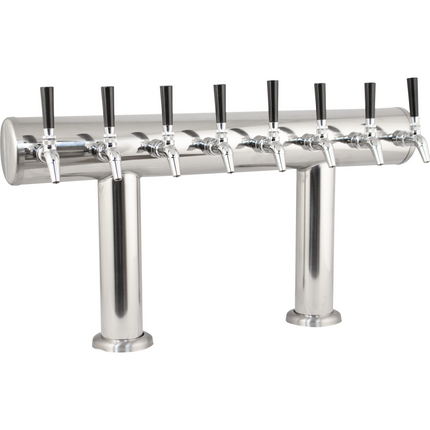 KOMOS® Double T Bar Draft Tower | 8 Tap - Return