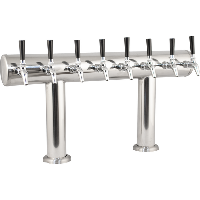 KOMOS® Double T Bar Draft Tower | 8 Tap - Return