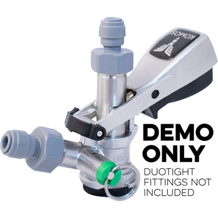 KOMOS Keg Coupler - S-Style Sanke Coupler with PRV (Stainless)