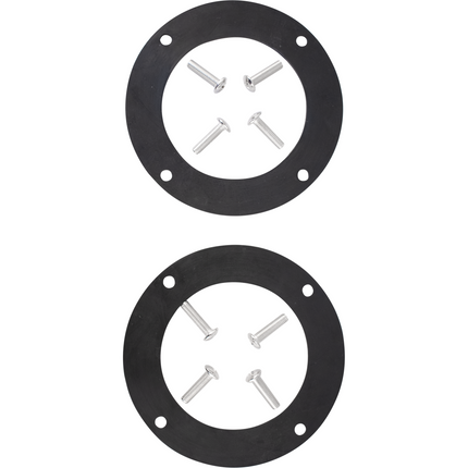 Komos Double T Bar Draft Tower - Brushed Stainless - 6 Tap