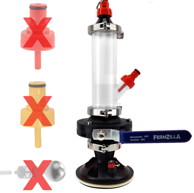 FermZilla - Hop Bong Upgrade Kit - 2 in.
