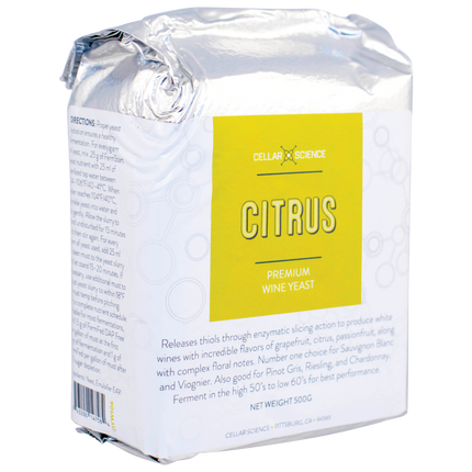 CellarScience - Dry Wine Yeast - Citrus - PLACEHOLDER