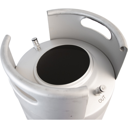 Megamouth Torpedo Keg | Ball Lock Keg | Stainless Steel Corny Keg - Open Box
