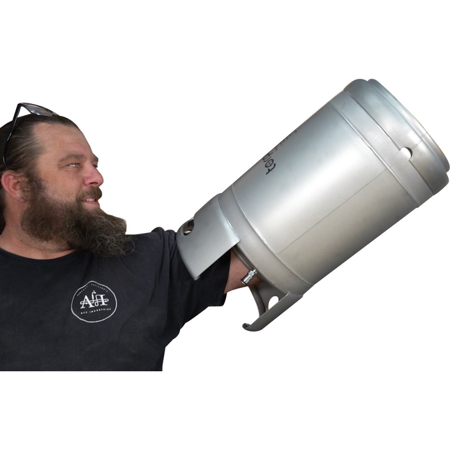 Megamouth Torpedo Keg | Ball Lock Keg | Stainless Steel Corny Keg - Open Box