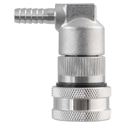 Ball Lock Quick Disconnect (QD) Bev Out (Stainless) - Barbed
