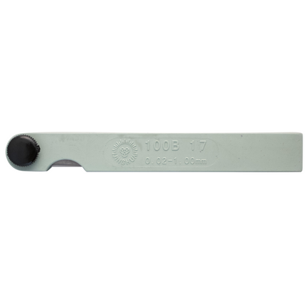 Feeler Gauge for Mill Gap Settings - 17 Blade (0.02-1mm)