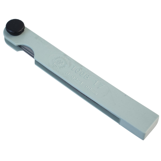 Feeler Gauge for Mill Gap Settings - 17 Blade (0.02-1mm)