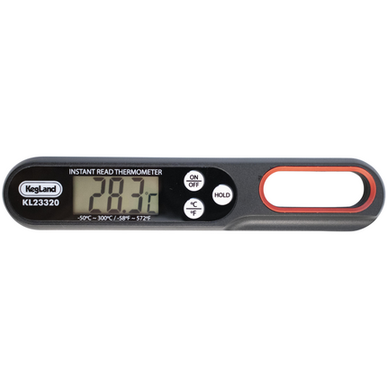 KegLand Digital Instant Read Thermometer w/ Folding Probe
