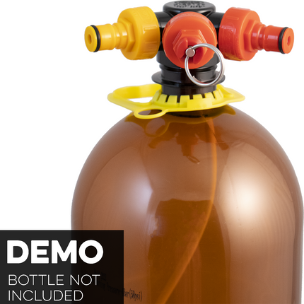 PCO38 Hydra Tapping Head Kit - Includes Santoprene Dip Tube Joiner, Tube, PRV, Carbonation Caps, Filter