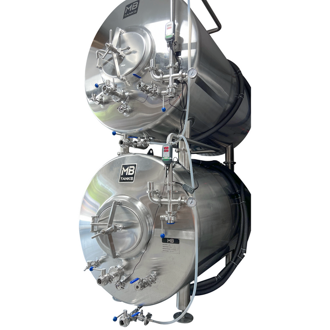 MB - Pro Lager Tanks - 10 bbl - Set of Top & Bottom