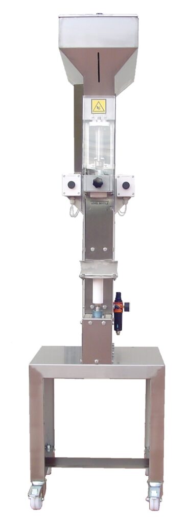 MEP - P12 Pneumatic Corker w/ Hopper - Complete with Stainless Trolley