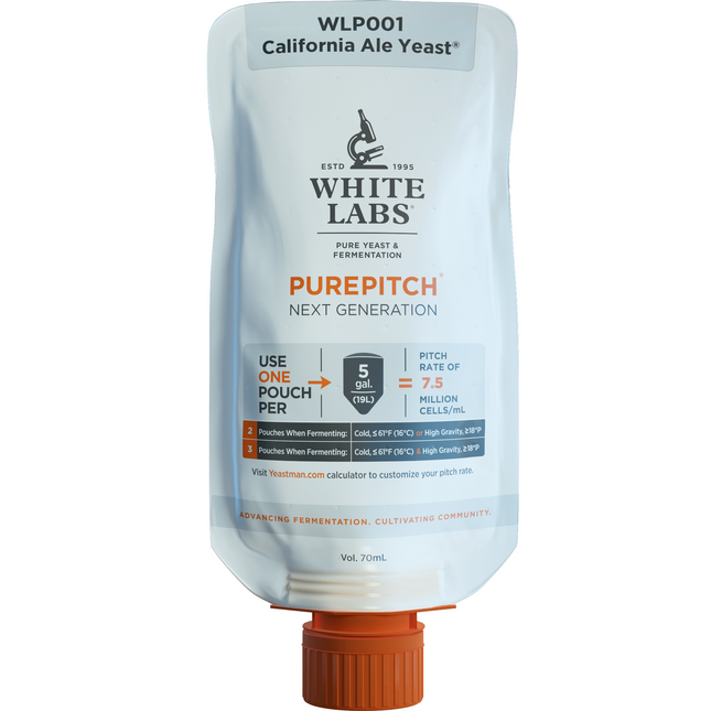 White Labs Yeast - California Ale Yeast PurePitch Next Gen HB