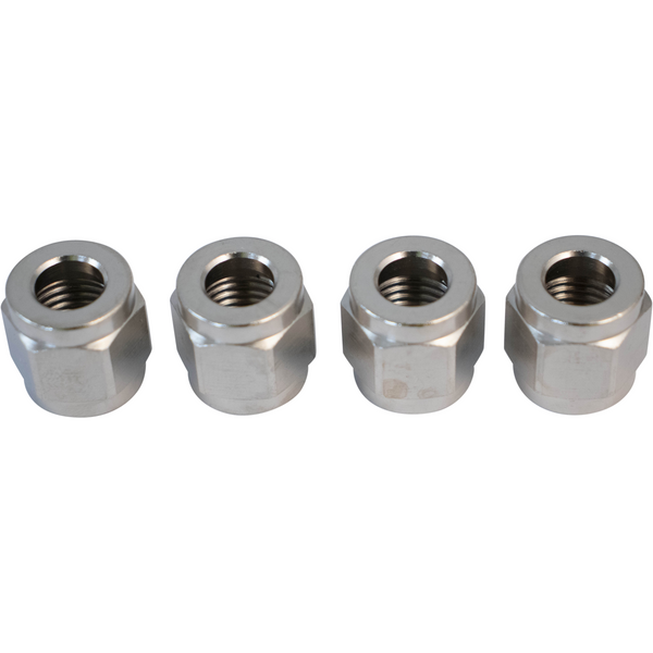 KOMOS® | Flare Fitting | 1/4 in. Swivel Nut for 1/4 in. Barb | 4-Pack