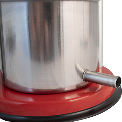 Palumbo - Small Fruit Press - Red "Tommy" - Enameled & Stainless Steel