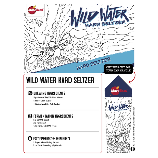 Kit (Extract) - Wild Water Hard Seltzer - Classic (Unflavored)