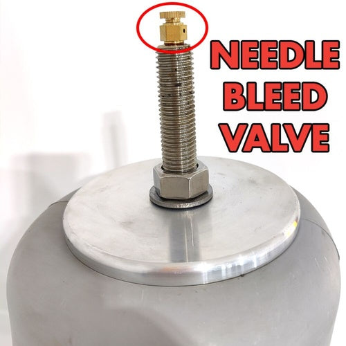 Replacement Needle Bleed Valve for 40L Stainless Steel Bladder Press 40L