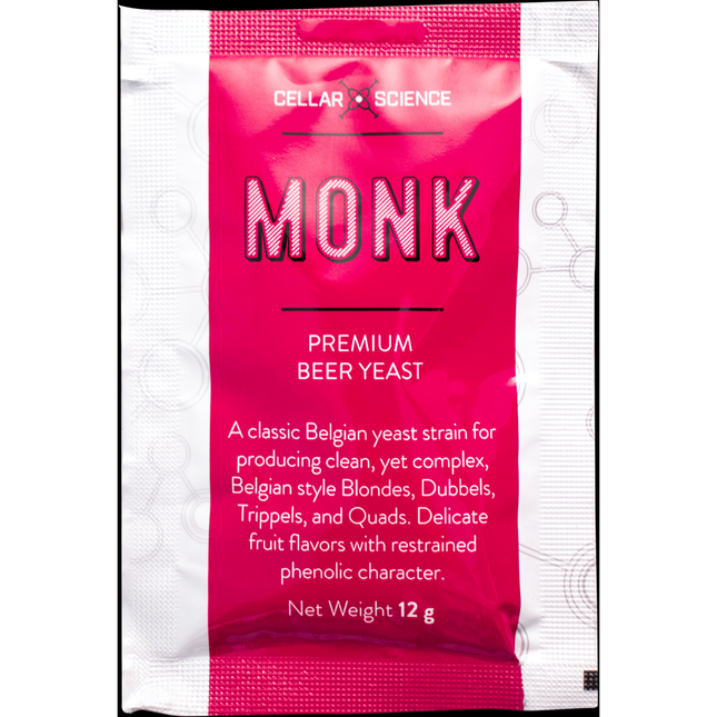 CellarScience - Dry Yeast - MONK Belgian Abbey Ale - PLACEHOLDER