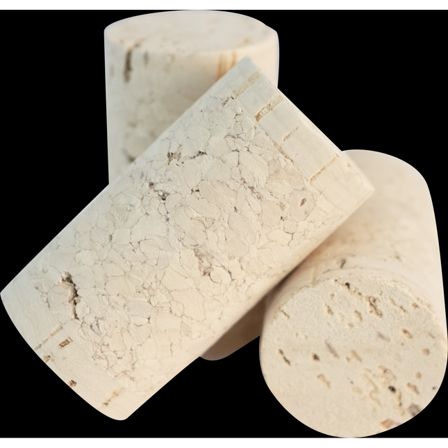 Wine Corks | 1.75 | 24x44 | Molinas Premium Twin Disc (1+1) | Agglomerated with Solid Ends - PLACEHOLDER