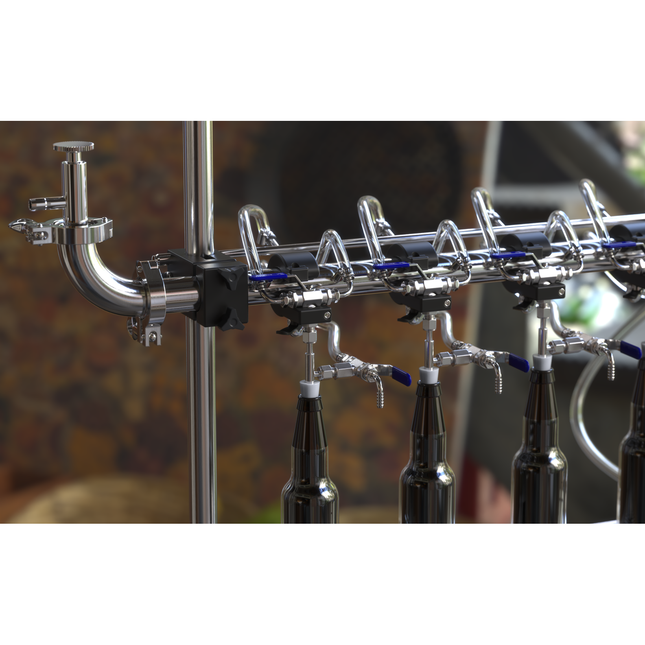 Medusa MultiHead Counter Pressure Bottle Filler G2