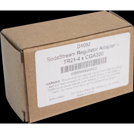 SodaStream Regulator Adapter - TR21-4 x CGA320