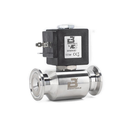 Brewtools - Solenoid valve, T.C. 34mm, NC, DC24V