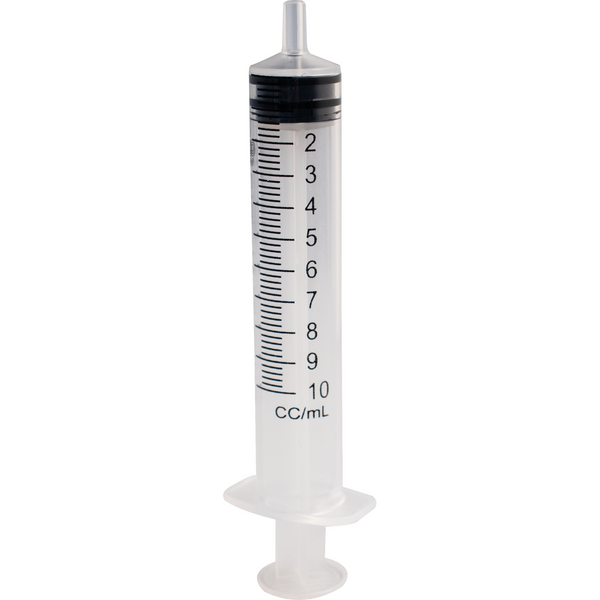 Plastic Syringe | 10 mL | Center Nozzle