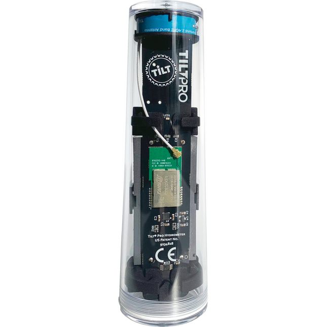 Tilt Pro Hydrometer and Thermometer - Black