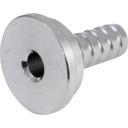 Komos - Stainless 1/4 in. Tailpiece, Hex Nut and Gasket