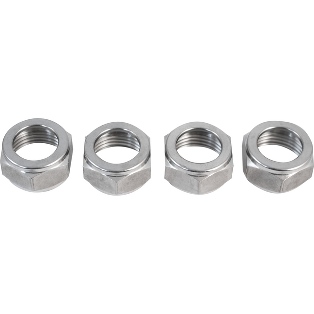 Komos - Stainless Tailpiece Hex Nut - Pack of 4